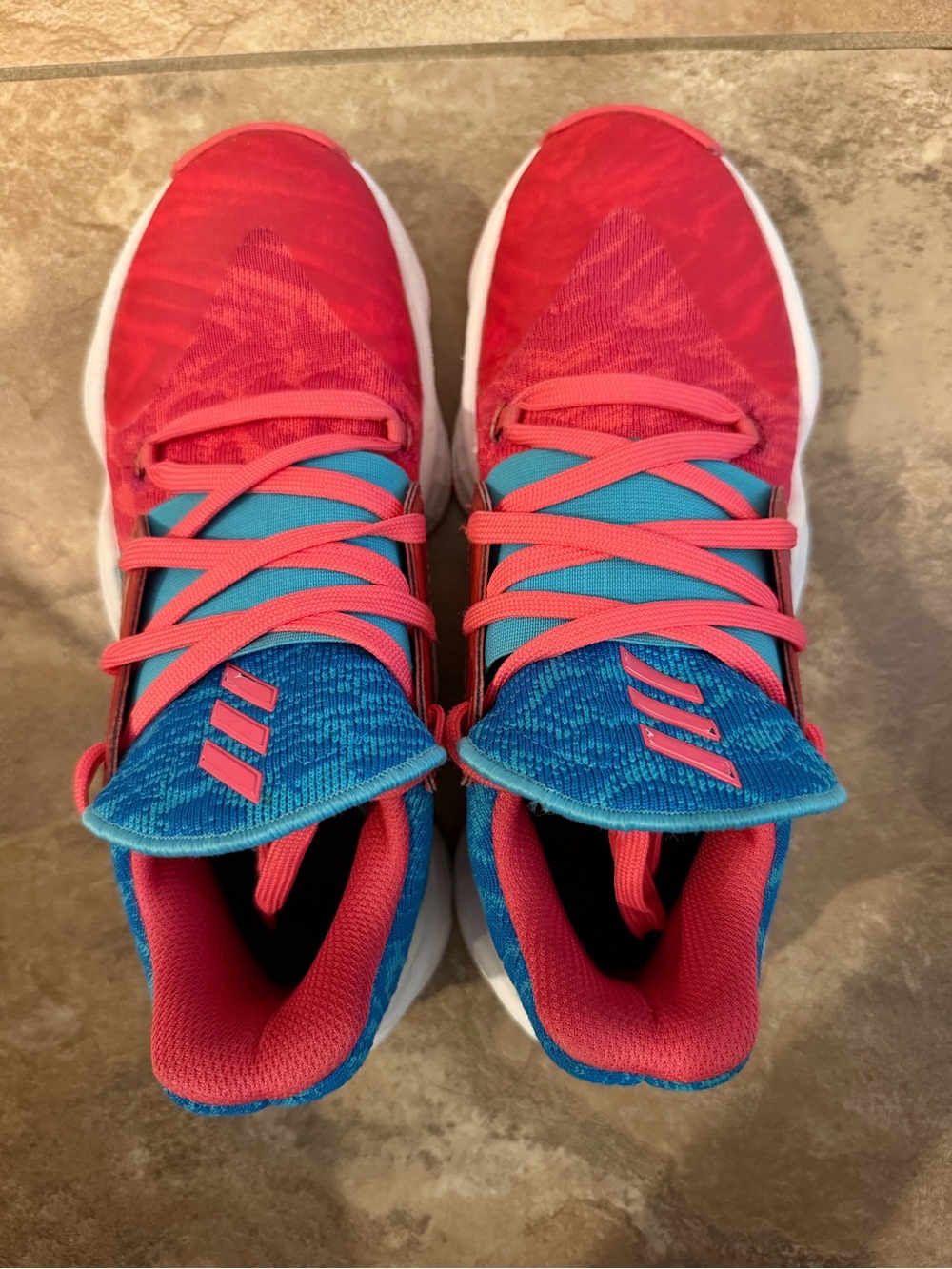 Adidas Harden Vol. 4 Boys' Basketball Shoes “Candy Paint” Boys Size 5.5 - Picture 7 of 7